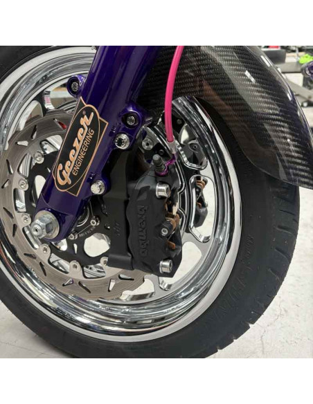 Upgrades Caliper Adapter Bracket Brembo-100mm Harley Davidson Dyna Softail Touring – Left