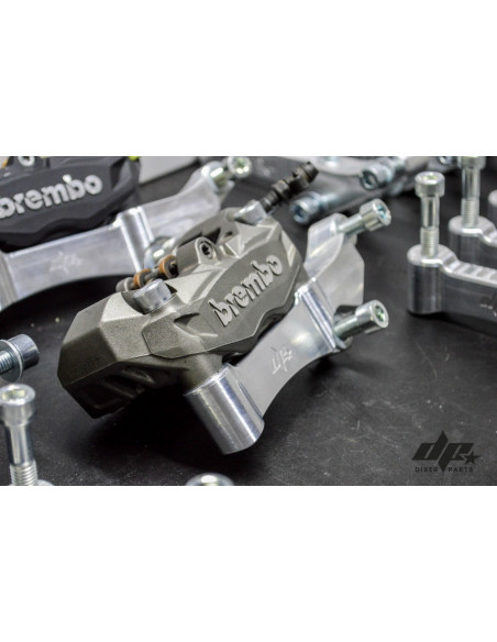 Upgrades Caliper Adapter Bracket Brembo-100mm Harley Davidson Dyna Softail Touring – Left