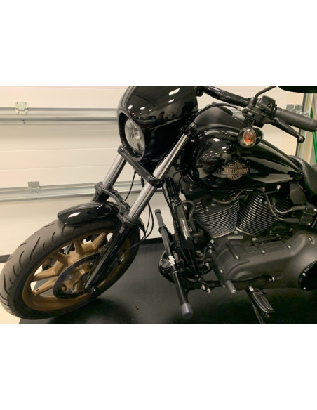 Crash Cage – Engine Guard Crash Bar Harley Davidson Dyna (to -2017) Stunt Club Style Custom 2017 2016 2015 2014 2013 2012 2011 2