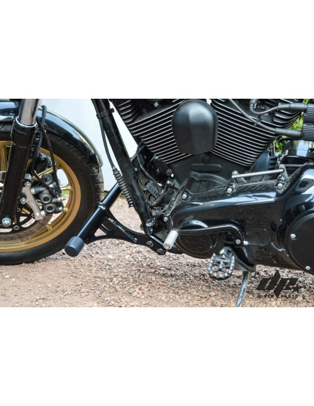 Crash Cage – Engine Guard Crash Bar Harley Davidson Dyna (to -2017) Stunt Club Style Custom 2017 2016 2015 2014 2013 2012 2011 2