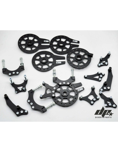 Universal Handbrake Bracket Kawasaki ZX6-R 636 (2005-2012) Stunt left suport ZX6R Ninja 2005 2006 2007 2008 2009 2010 2011 2012