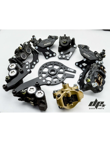 Universal Handbrake Bracket Kawasaki ER6 NINJA 650 R ZX-10R Stunt Suport Left Caliper Mount