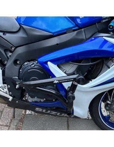 Suzuki GSX-R 600 750 Crash Cage - (2006-2010) - Engine Guard Crash Bar Stunt Drift