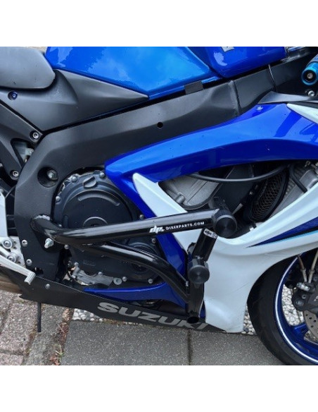 Suzuki GSX-R 600 750 Crash Cage - (2006-2010) - Engine Guard Crash Bar Stunt Drift