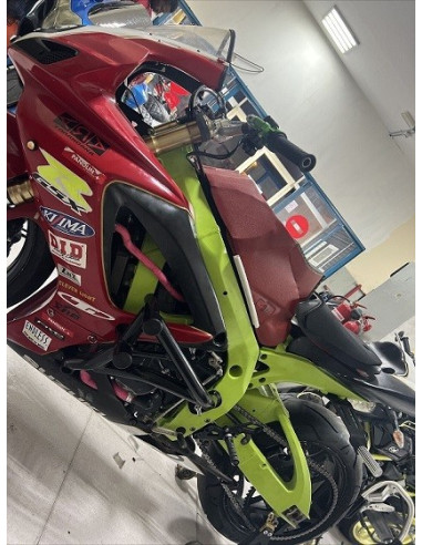 Suzuki GSX-R 600 750 Crash Cage - (2006-2010) - Engine Guard Crash Bar Stunt Drift