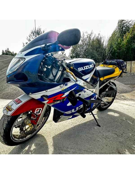 Crash Cage Engine Guard Crash Bar Suzuki GSX-R 600 750 (2001-2005) K1 K2 K3 K4 K5 Stunt Drift Highway Pad