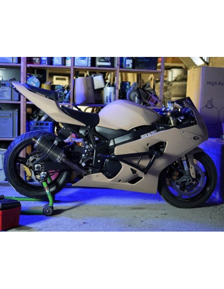 Crash Cage Engine Guard Crash Bar Suzuki GSX-R 600 750 (2001-2005) K1 K2 K3 K4 K5 Stunt Drift Highway Pad