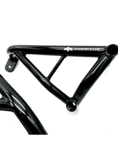 Crash Cage Engine Guard Crash Bar Suzuki GSX-R 600 750 (2001-2005) K1 K2 K3 K4 K5 Stunt Drift Highway Pad