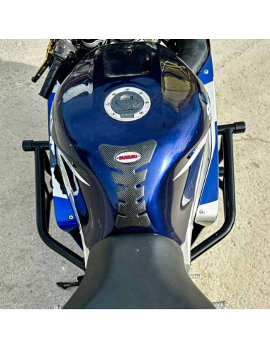Crash Cage Engine Guard Crash Bar Suzuki GSX-R 600 750 (2001-2005) K1 K2 K3 K4 K5 Stunt Drift Highway Pad