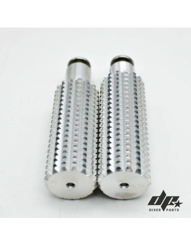 Milled Aluminum Footrest – Pegs – Kawasaki ZX6-R 636 (2003-2004) Stunt