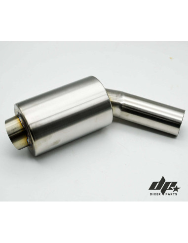 Short Exhaust – Muffler  Kawasaki ZX6R 636 (2019-2023) Stunt Drift