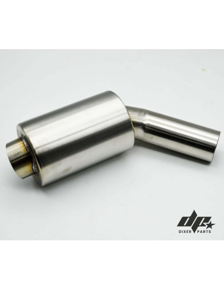 Short Exhaust – Muffler  Kawasaki ZX6R 636 (2019-2023) Stunt Drift