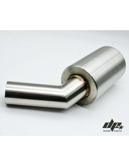 Short Exhaust – Muffler  Kawasaki ZX6R 636 (2019-2023) Stunt Drift