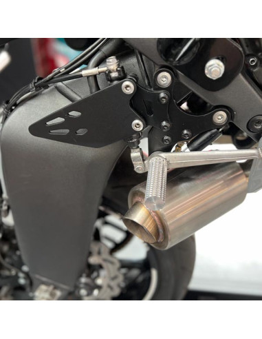 Short Exhaust – Muffler  Kawasaki ZX6R 636 (2019-2023) Stunt Drift