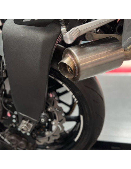 Short Exhaust – Muffler  Kawasaki ZX6R 636 (2019-2023) Stunt Drift