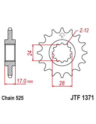 Chain Drive Kit 15/65 + GOLD DID Chain 525 VX – Honda CBR F2 F3 (1991-1998) Stunt