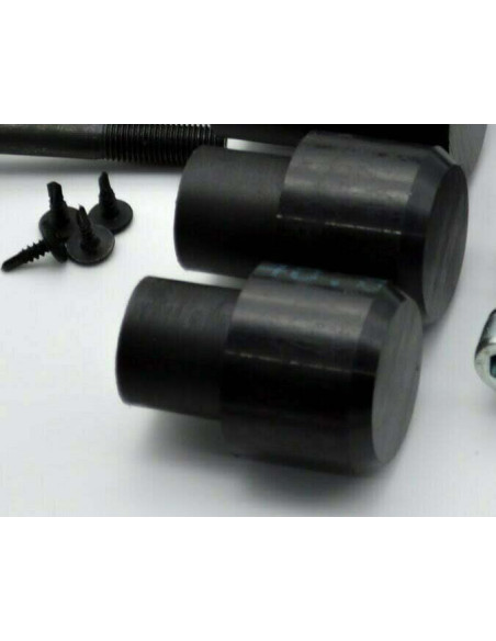 Slider Peg Pads Crash Bar -2 pcs Stunt Drift (636 F4i F3 Dyna ZX6-R CBR) Guard