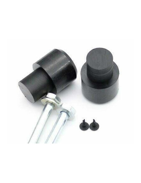 Slider Peg Pads Crash Bar -2 pcs Stunt Drift (636 F4i F3 Dyna ZX6-R CBR) Guard