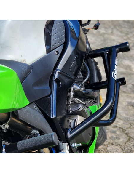 Slider Peg Pads Crash Bar -2 pcs Stunt Drift (636 F4i F3 Dyna ZX6-R CBR) Guard