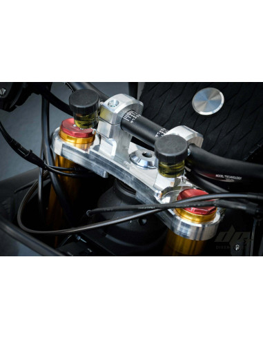 Reinforced Upper Triple Tree Clamp Kawasaki ZX6R 636 (2013-2025) Stunt