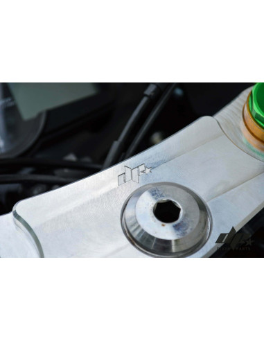 Reinforced Upper Triple Tree Clamp Kawasaki ZX6R 636 (2013-2025) Stunt