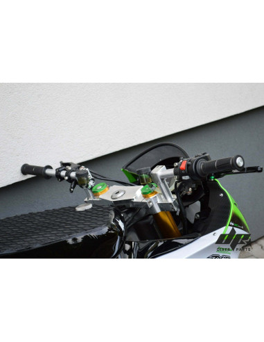 Reinforced Upper Triple Tree Clamp Kawasaki ZX6R 636 (2013-2025) Stunt