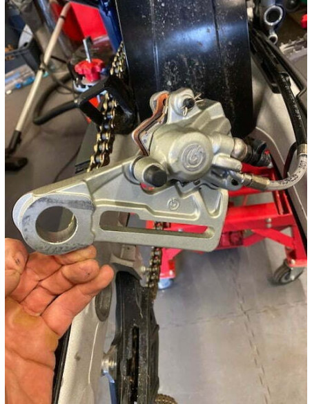 Left Handbrake Bracket for KTM Husqvarna (25mm) SX XC SX-F TPI SMR XC-F FE TE FC FS TC FX TX 125 150 250 300 350 450 125 300i 50