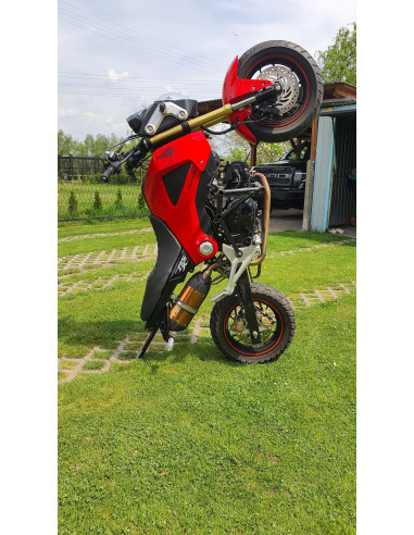 Steel Scrape Bar – 12 o’clock – Honda MSX125 GROM (2013-2020) Subcage Titan Stunt