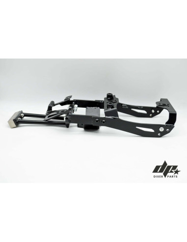 Steel Scrape Bar – 12 o’clock – Kawasaki ZX6R 636 (2019-2025) Titan Stunt