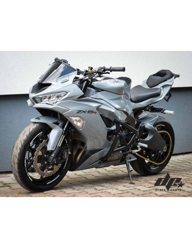 Steel Scrape Bar – 12 o’clock – Kawasaki ZX6R 636 (2019-2025) Titan Stunt