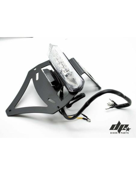 Plate holder + LED lamps Kawasaki ZX6R 636 (2019-2023)