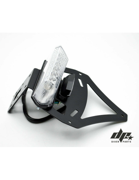 Plate holder + LED lamps Kawasaki ZX6R 636 (2019-2023)