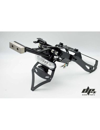 Plate holder + LED lamps Kawasaki ZX6R 636 (2019-2023)