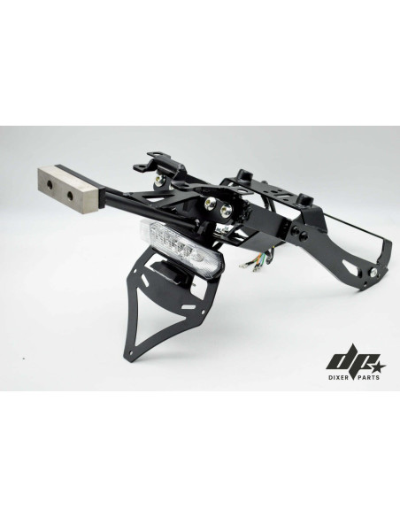 Plate holder + LED lamps Kawasaki ZX6R 636 (2019-2023)