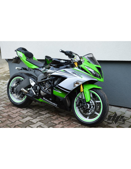Hel Steel Braided Brake Lines Kit -ZX6-R 636 F4i 954 GSX-R 675 Stunt