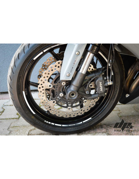 Hel Steel Braided Brake Lines Kit -ZX6-R 636 F4i 954 GSX-R 675 Stunt