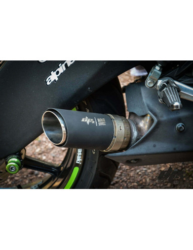 Short Exhaust – Muffler  Kawasaki ZX6R 636 (2008-2018) Stunt Drift
