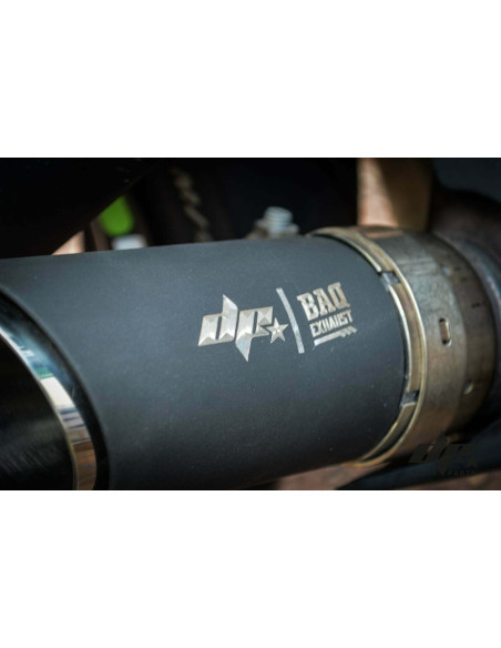 Short Exhaust – Muffler  Kawasaki ZX6R 636 (2008-2018) Stunt Drift