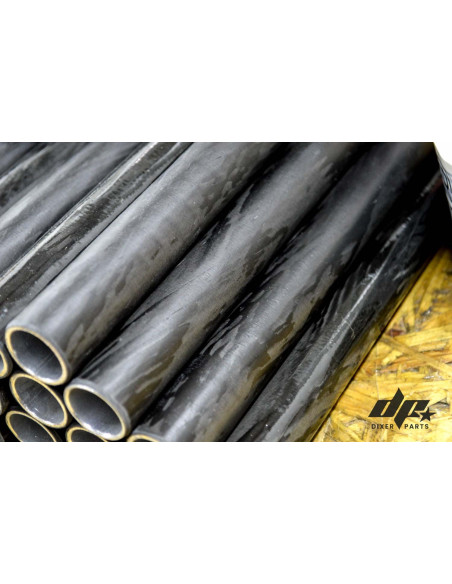 Carbon Handlebar (Tube) CLIP-ON – 22mm – 300mm Cafe Racer Track