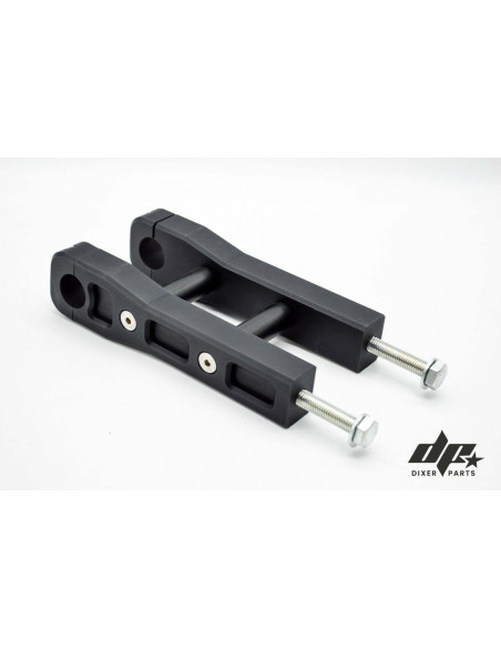 6 mm Davidson Dyna Sportster FLT -Black;Aluminum Risers 8″ Handlebar Attachment 28