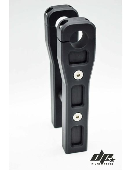 6 mm Davidson Dyna Sportster FLT -Black;Aluminum Risers 8″ Handlebar Attachment 28