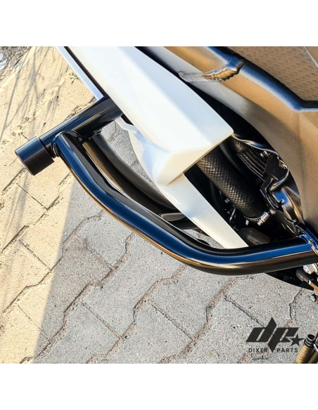 Crash Cage Kawasaki ZX6-R Ninja (2007-2008) Stunt Drift Street Engine Guard Highway Bar