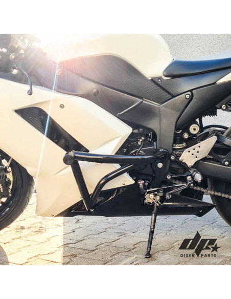 Crash Cage Kawasaki ZX6-R Ninja (2007-2008) Stunt Drift Street Engine Guard Highway Bar