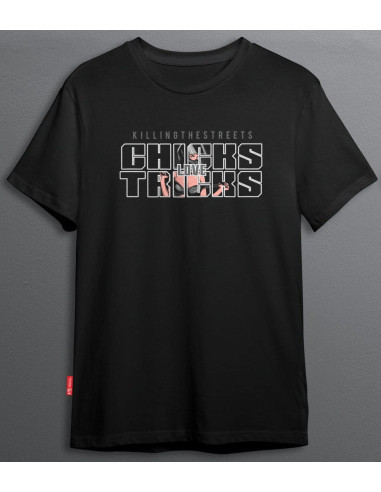 T-shirt KTS Killing The Streets – Chicks Love Tricks (L) for Motorcyclist Stunt
