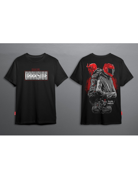 T-shirt KTS Killing The Streets – Darkside (XL) for Motorcyclist Stunt