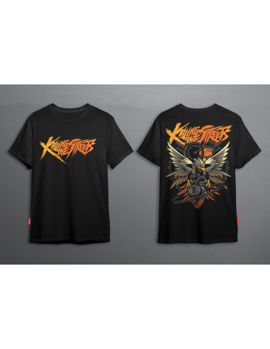 T-shirt KTS Killing The Streets – the Eagle (L) for Motorcyclist Stunt