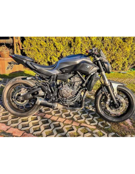 Rear Sets – Footrests Pegs Subcage Yamaha MT07 MT-07 (2014-2024) Stunt Ghymkana Track