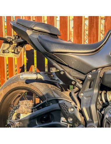 Rear Sets – Footrests Pegs Subcage Yamaha MT07 MT-07 (2014-2024) Stunt Ghymkana Track