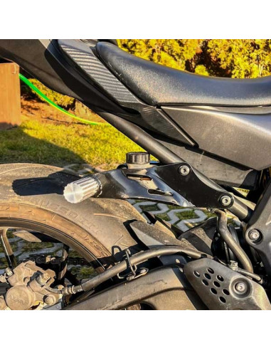 Rear Sets – Footrests Pegs Subcage Yamaha MT07 MT-07 (2014-2024) Stunt Ghymkana Track