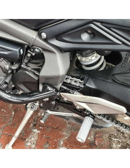 Front Sets – Driver’s Footrest Pegs Triumph Street Triple 765 660 (2017-2022) Stunt